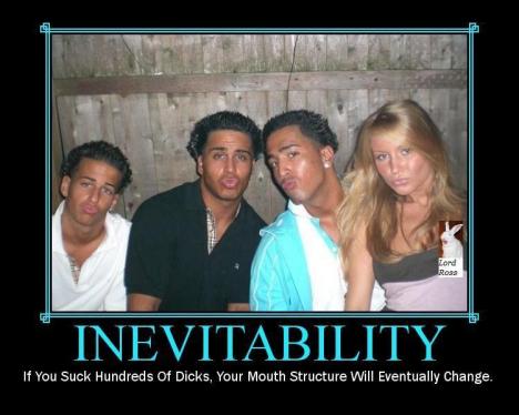 Funny Motivational Poster on Inevitability  Golds And Foresight    Funny Motivational Posters 5